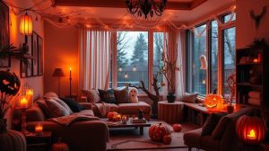 Kuinka suunnitella sisustus halloweeniin?