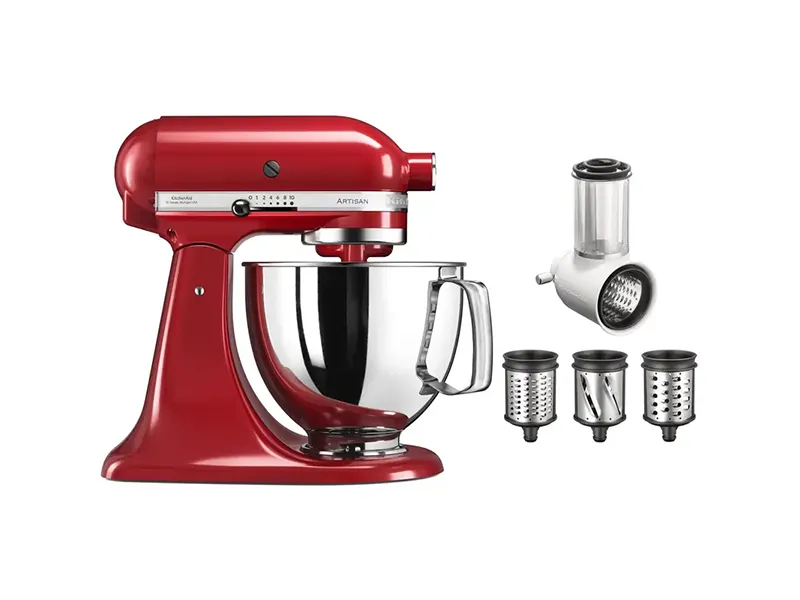 KitchenAid Artisan KSM125EER yleiskone + vihannesleikkuri