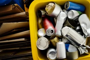 Metalli, jätteiden lajittelu